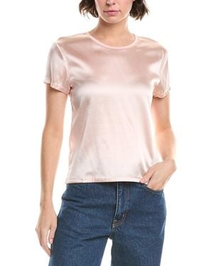 ATM Silk-Blend T-Shirt - Blue