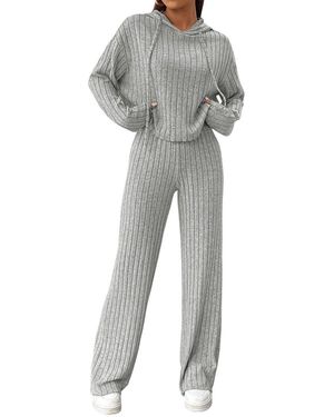Nino Balcutti 2Pc Hoodie & Pant Set - Gray