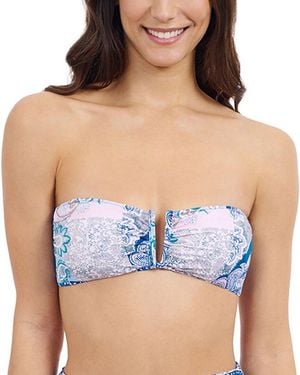 Gottex Karma Bandeau Top - Blue