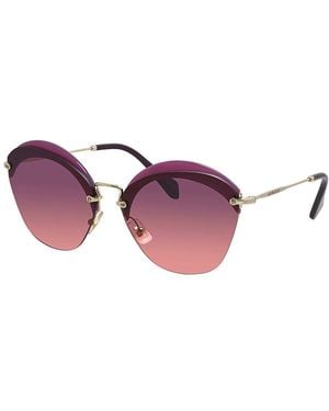Miu Miu Mu53Ss 63Mm Sunglasses - Pink