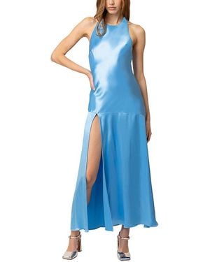 Line & Dot Alessia Maxi Dress - Blue