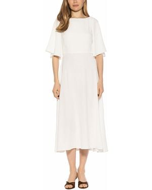 Alexia Admor Milos A-Line Dress - White