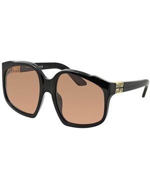 Miu Miu 59Mm Sunglasses - Black