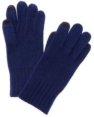 Amicale Cashmere Gloves - Blue