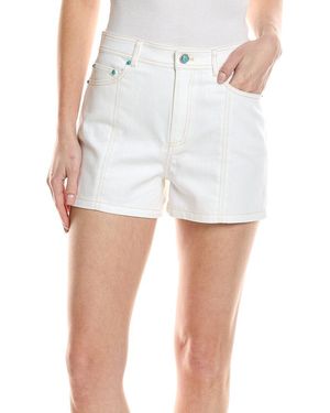 Cinq À Sept Embellished Short - White