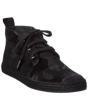 RTA Han Suede Trainer - Black