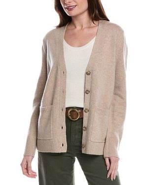 Michael Stars Harmony Wool & Cashmere-Blend Cardigan - Natural