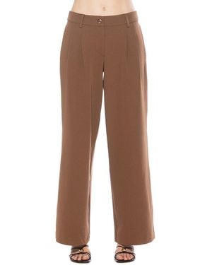 Alexia Admor Quinn Pant - Brown