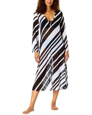 Anne Cole Tie Front Pareo - Black