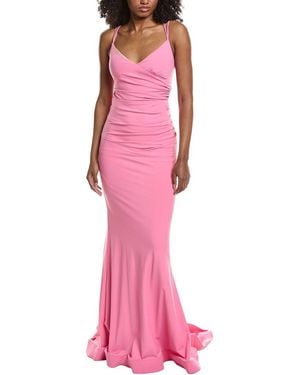 Issue New York Strappy Gown - Pink