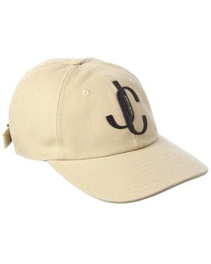 Jimmy Choo Logo Baseball Cap - Natural