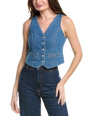 PAIGE Antonella Vest - Blue