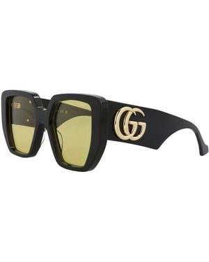 Gucci 54Mm Sunglasses - Black