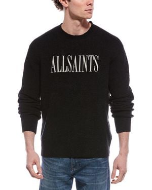 AllSaints Carson Crewneck Jumper - Black