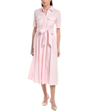 To My Lovers Maxi Shirt Dress - Pink