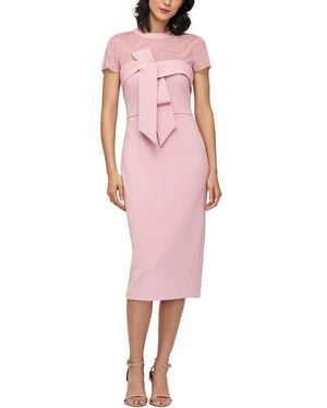 JS Collections Roselle Cocktail Dress - Pink