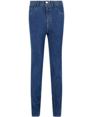 Brioni Mid-Rise Denim Jean - Blue