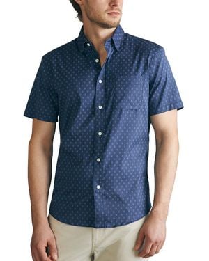 Faherty Movement Shirt - Blue