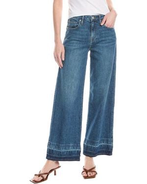 Jonathan Simkhai Jude Mid-Rise Coronado Crop Wide Leg Jean - Blue