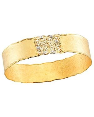 Reiss 14k 0.04 Ct. Tw. Diamond Cuff - Metallic