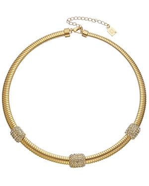 DANNIJO Plated Collar Necklace - Metallic