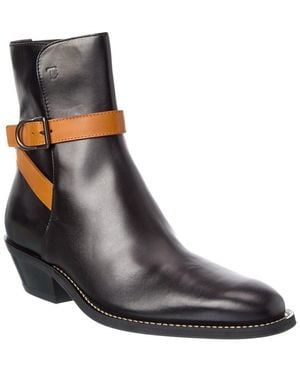 Tod's Leather Boot - Black