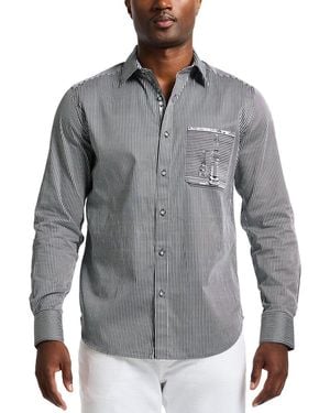 Robert Graham Perspective Woven Shirt - Grey
