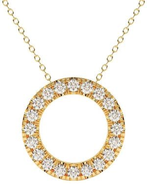 Diamond Select Cuts 14K 3.00 Ct. Tw. Diamond Pendant Necklace - Metallic