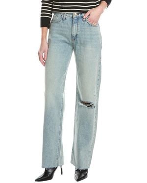 Triarchy Birkin Mid-Rise Venice Vintage Straight Jean - Blue