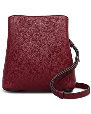 Radley Dukes Place Small Compartment Leather Crossbody - Red