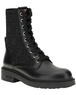 Fendi Leather Boot - Black