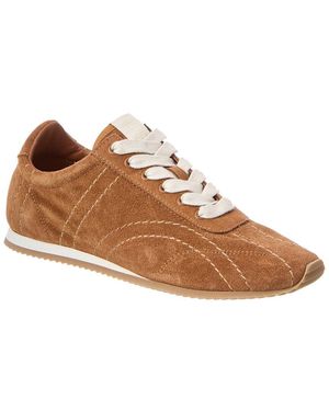 TOTEME Suede Sneaker - Brown