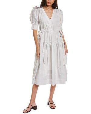 Ulla Johnson Tiered Maxi Dress - Grey