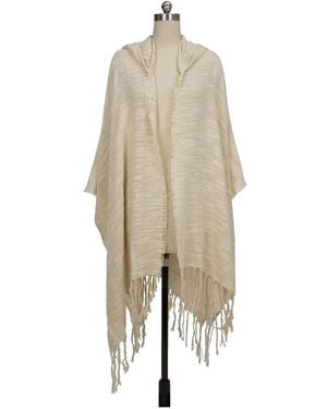 Saachi Dawn To Dusk Hooded Kimono - Natural