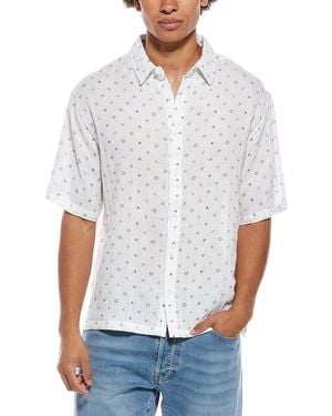 Sovereign Code Geometric Shirt - White