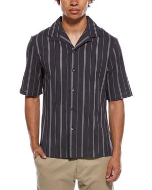 Brunello Cucinelli Striped Shirt - Grey