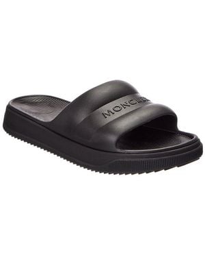 Moncler Altive Rubber Slide - Black