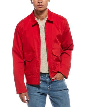 Rag & Bone Pump Paperweight Jacket - Red