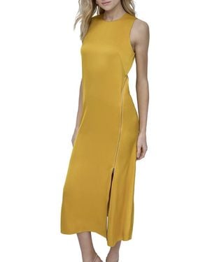 Yellow DKNY Dresses for Women | Lyst