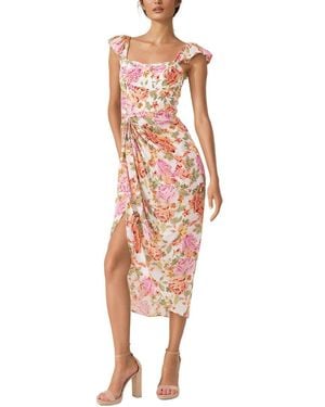 Yumi Kim Barlow Midi Dress - Pink
