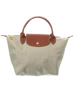 Longchamp Le Pliage Original Small Canvas Handbag - Brown