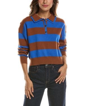 525 America Polo Jumper - Blue
