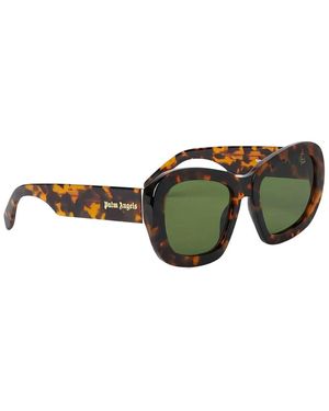 Palm Angels Moon6055 54Mm Sunglasses - Green