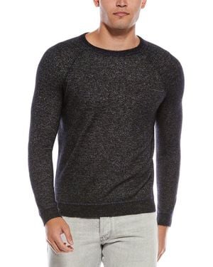Autumn Cashmere Silk & Cashmere-Blend Crewneck Sweater - Black