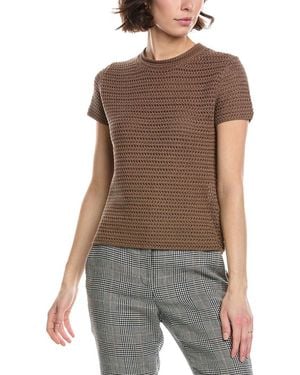 Vince Crochet Shirt - Brown