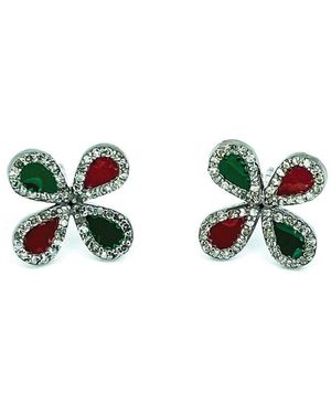 Arthur Marder Fine Jewelry 0.35 Ct. Tw. Diamond Earrings - Green
