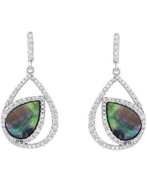 Suzy Levian CZ Jewelry Suzy Levian Cz Dangle Earrings - Multicolour