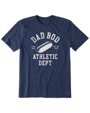 Life Is Good. Crusher T-Shirt - Blue