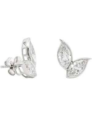 Maitre De Diamant 14K 2.92 Ct. Tw. Lab-Grown Diamond Earrings - White