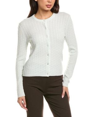 Theory Textured Pullover Sweater - White